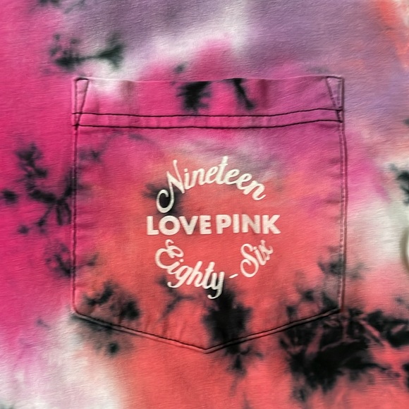 Victoria’s Secret PINK Tie-Dye Long Sleeve Tee - Picture 2 of 4